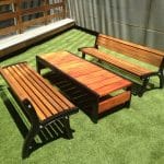 ספסלים לגינה