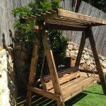 נדנדה מעץ מלא דגם חזון