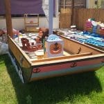 מתקן אוניה לילדים לגינה