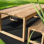 מערכת ישיבה מעץ מלא