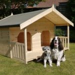 מלונה ל2 כלבים