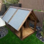 מלונה לכלב מעץ דגם דליק 1