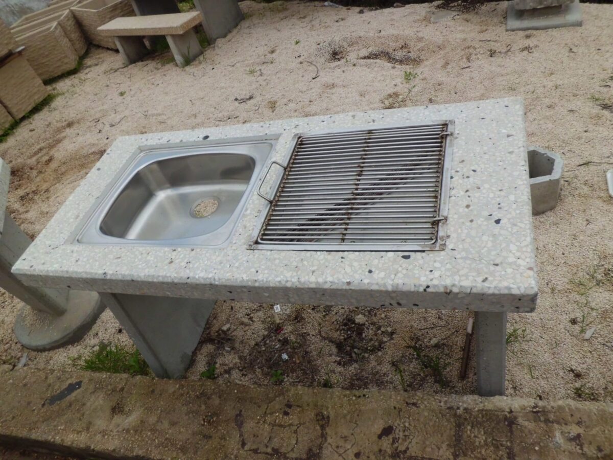 ⁦גריל + כיור דגם 133⁩ – תמונה ⁦1⁩