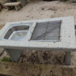 גריל + כיור דגם 133