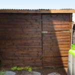 מחסן עץ לגינה