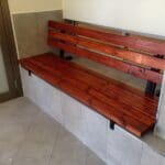 ספסל חיפוי עץ