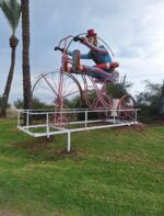 ⁦פסלי ברזל לגינה ולמרחב הציבורי בעבודת יד⁩ – תמונה ⁦24⁩